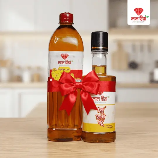 সরিষার তেল + লিচু ফুলের মধু | Mustard Oil + Lychee Flower Honey